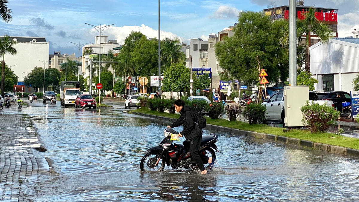 [ẢNH] Quảng Ninh: Khu đô thị mới Cienco 'đến hẹn lại ngập'