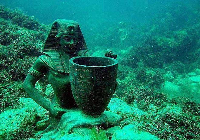 Tàn tích Thonis-Heracleion: Thành phố vàng son đắm mình dưới đáy đại dương