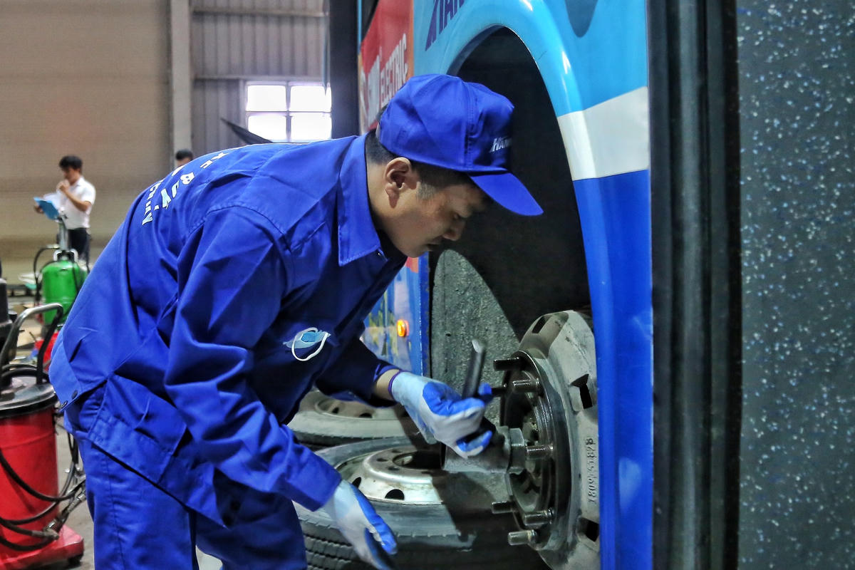 Transerco tổ chức Hội thi bảo dưỡng, sửa chữa xe buýt năm 2022