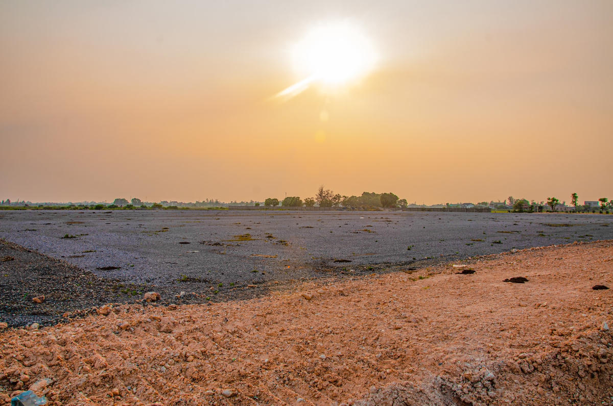 Theo đó, tại đây một phần mặt bằng đã được tiến hành san lấp;