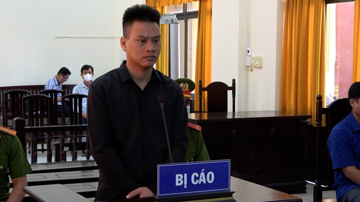 Bị cáo Nguyễn Văn Vương.