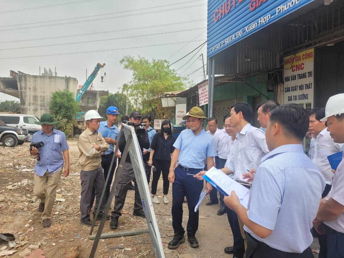 Lãnh đạo TPHCM kiểm tra, chỉ đạo tháo gỡ các dự án treo tại TP Thủ Đức.