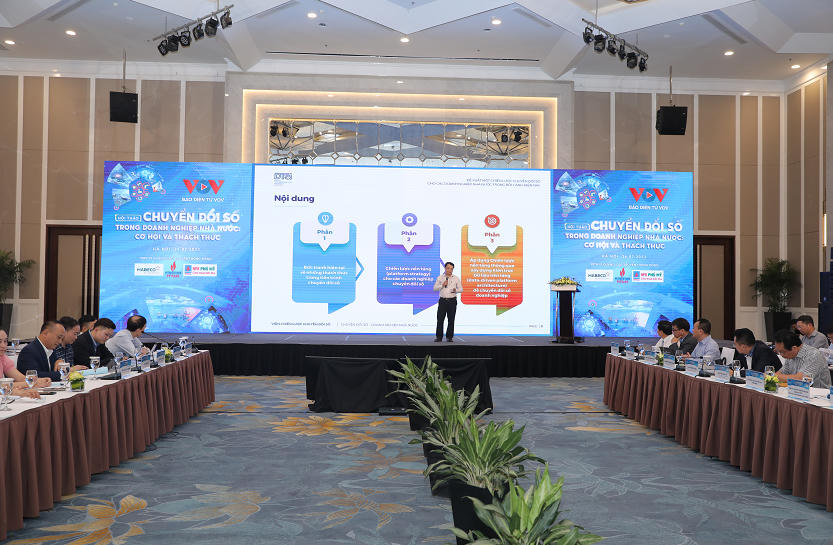 Ông Lê Nguyễn Trường Giang, Viện trưởng Viện Chiến lược Chuyển đổi số - Hội Truyền thông số Việt Nam.