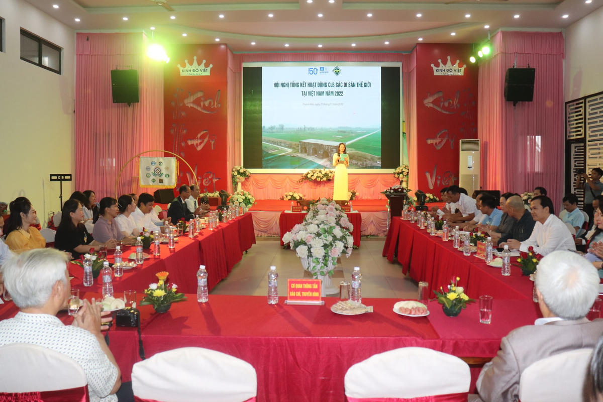 Hội nghị tổng kết CLB các Di sản Thế giới tại Việt Nam.