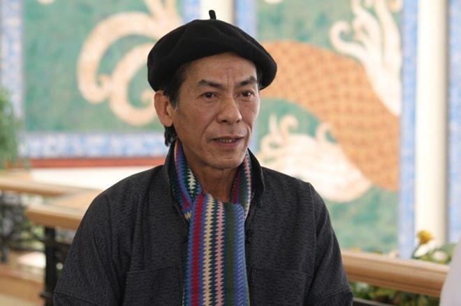 NSND Bùi Bài Bình sở hữu gương mặt hiền lành, đậm chất thôn quê. 