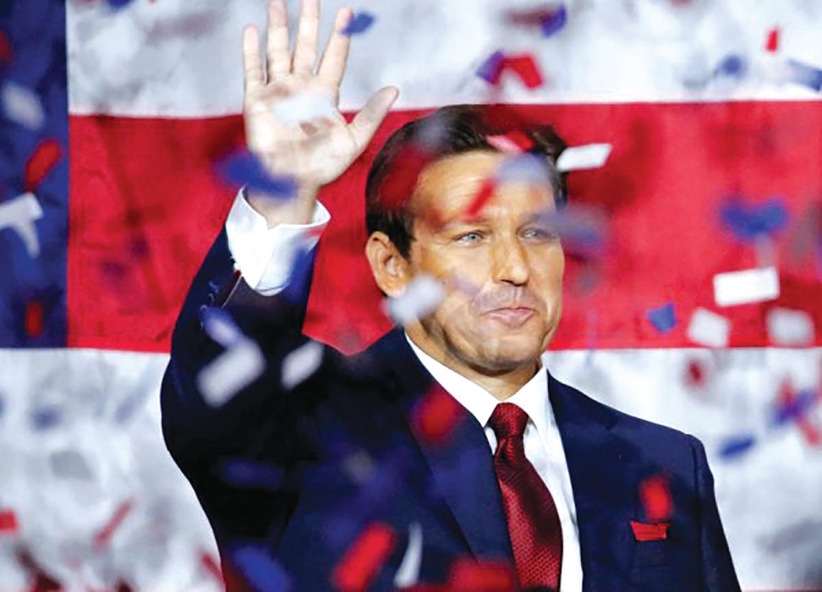 Thống đốc bang Florida RonDeSantis.