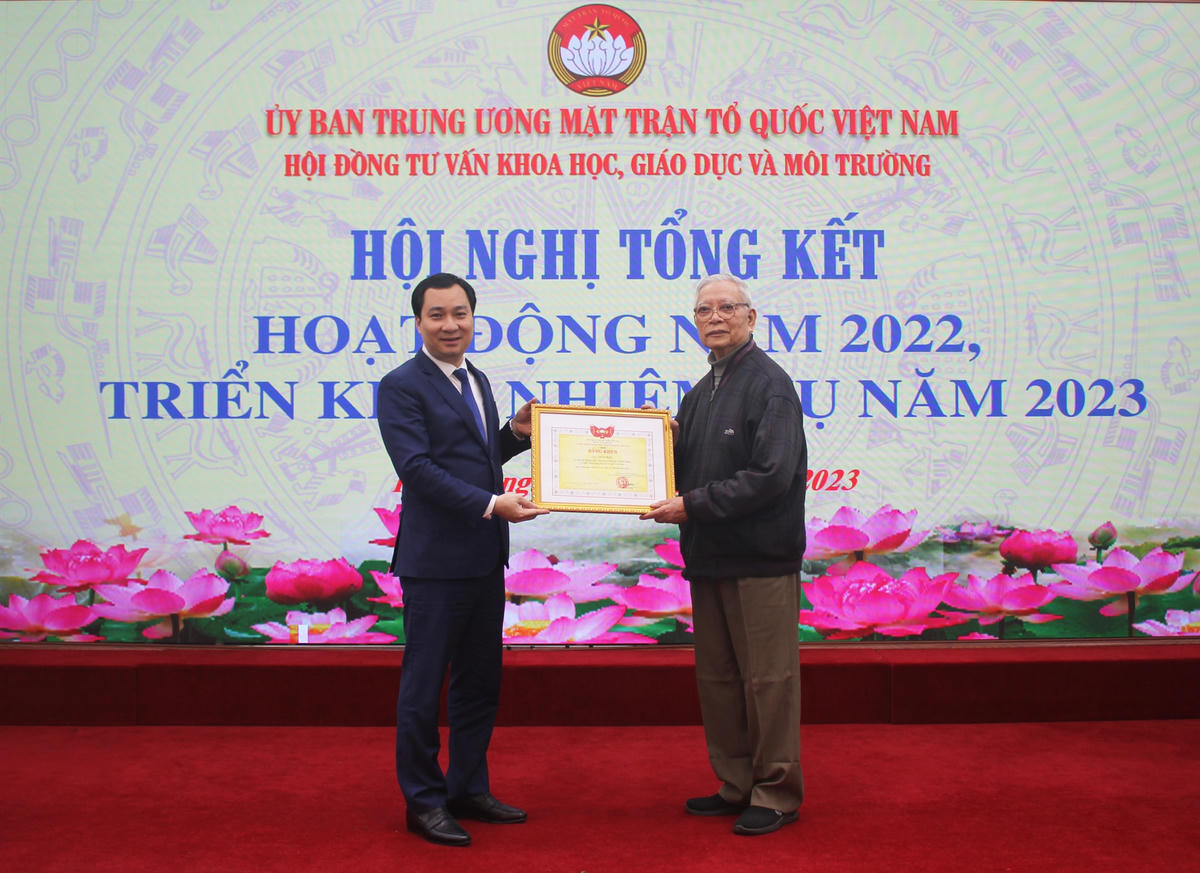 Hội đồng tư vấn Khoa học, Giáo dục và Môi trường tổng kết công tác năm 2022
