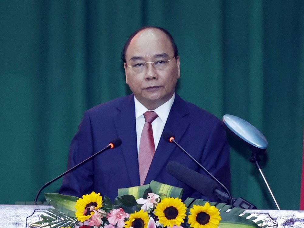Chủ tịch nước Nguyễn Xuân Phúc. (Ảnh: Thống Nhất/TTXVN).