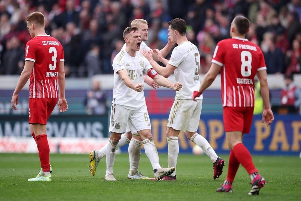 Bayern đánh bại đối thủ vừa loại họ khỏi Cúp Quốc gia. (Nguồn: Getty Images).