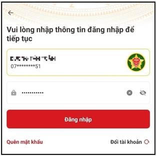 Hướng dẫn đăng nhập ứng dụng VssID bằng tài khoản VNeID 