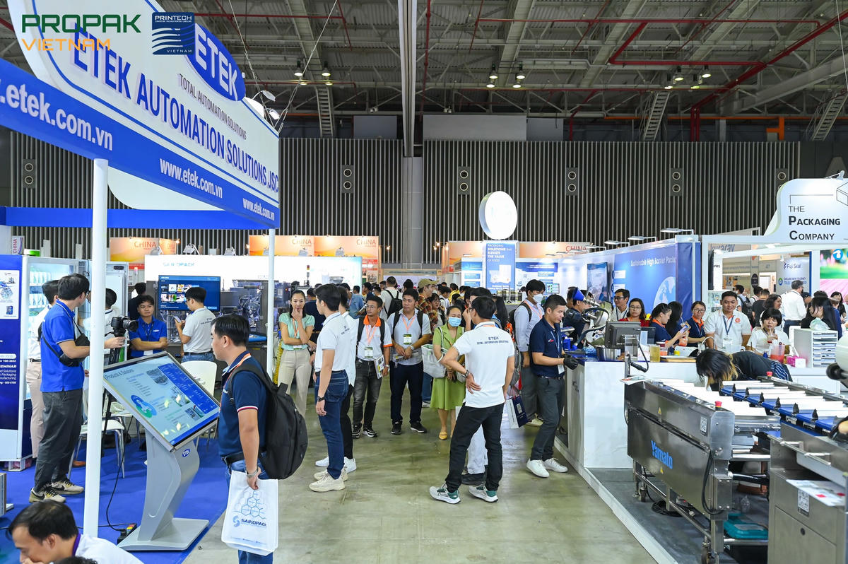ProPak Vietnam 2023 mở ra cơ hội giao thương lớn cho doanh nghiệp và khách tham quan.