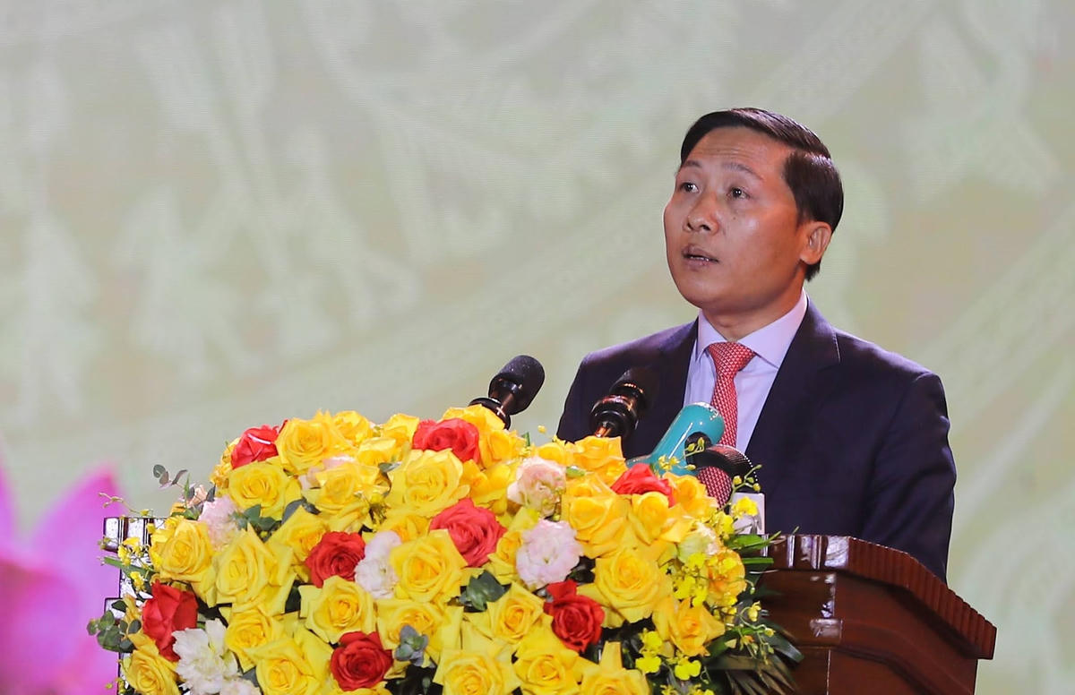 Bí thư Huyện ủy Mê Linh Nguyễn Thanh Liêm.