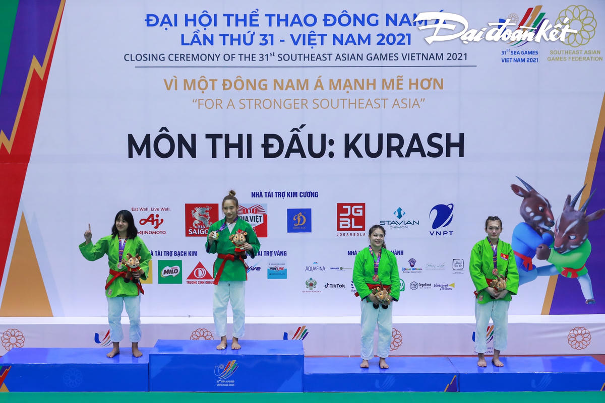 'Cơn mưa' Huy chương Vàng của đội tuyển Kurash Việt Nam
