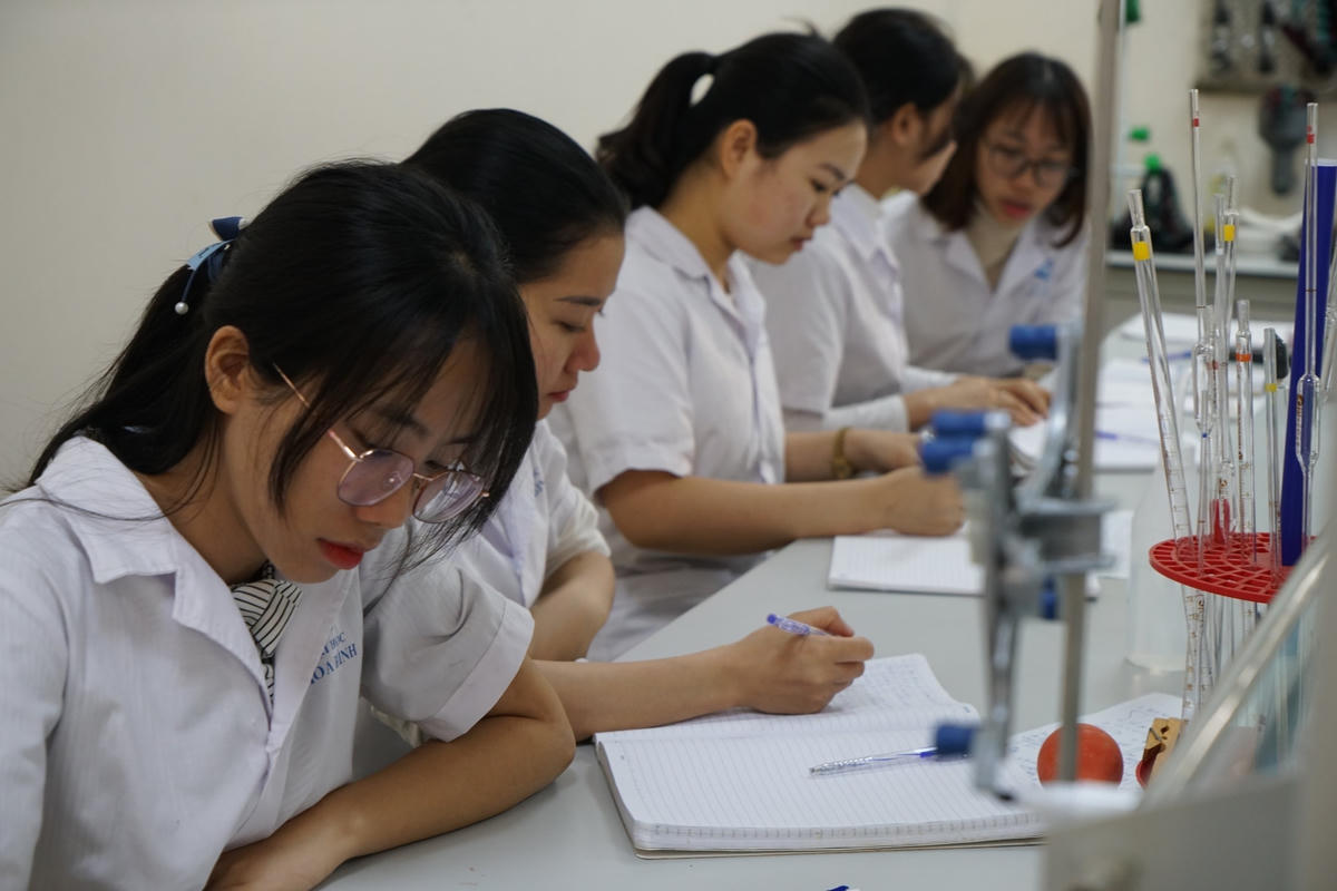Sinh viên Trường Đại học Hòa Bình. 