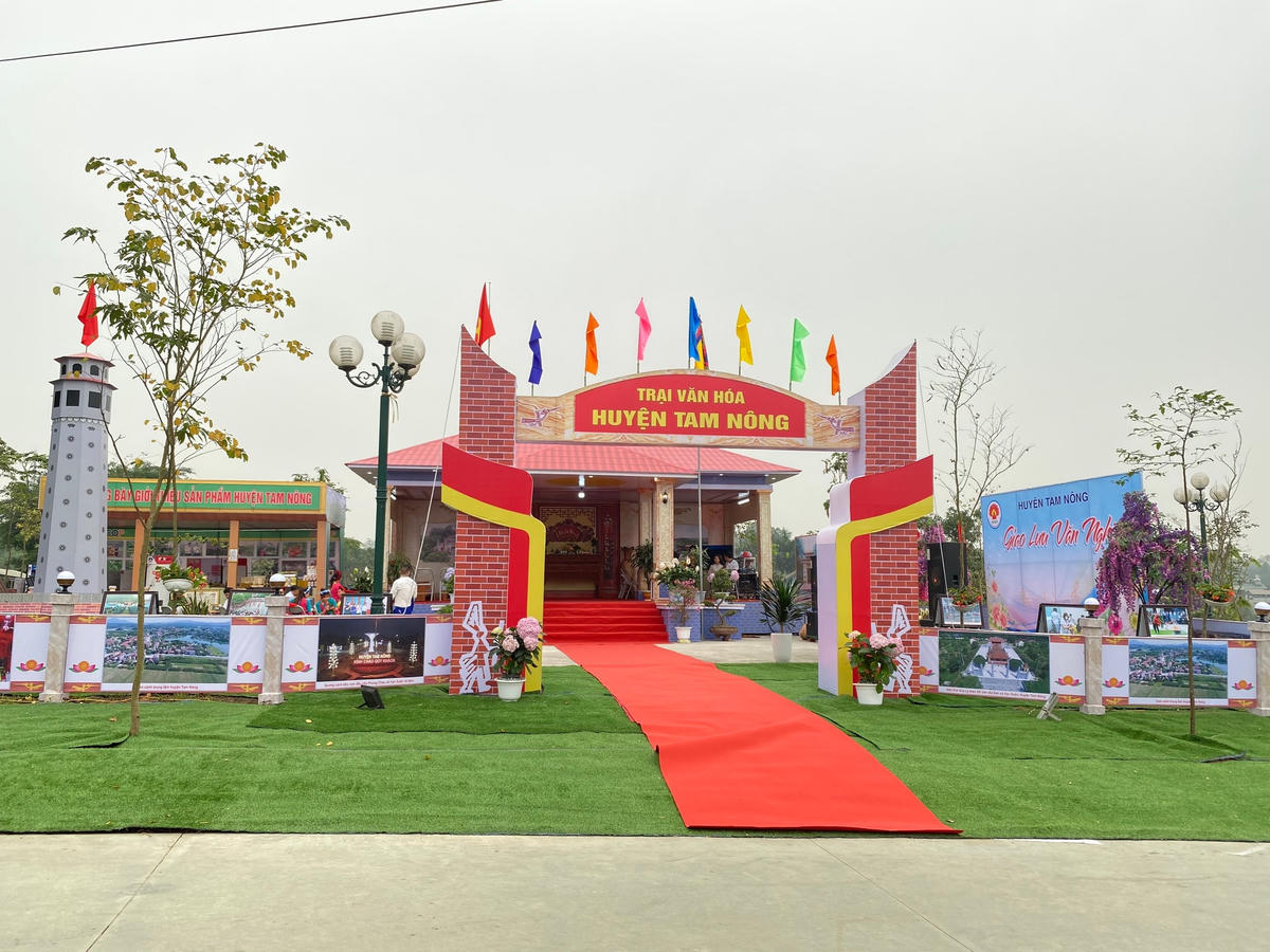 Trại văn hoá huyện Tam Nông