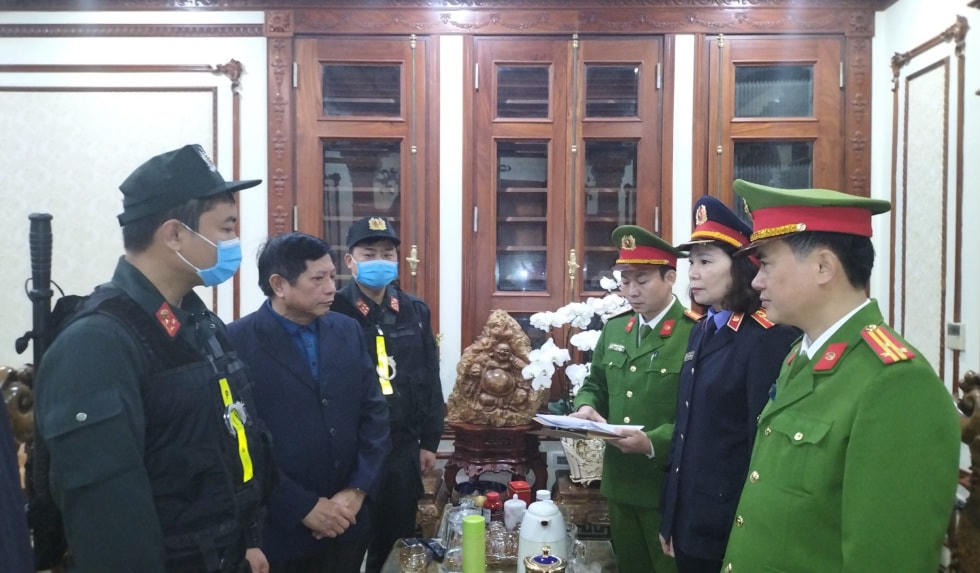 Ông Song khi bị bắt.