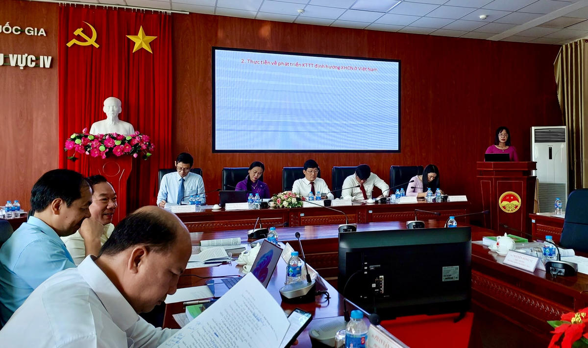Quang cảnh hội thảo.