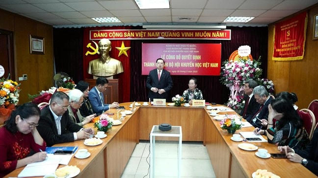 Quang cảnh buổi lễ.