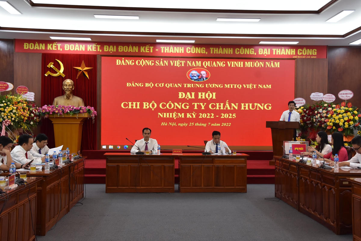 Quang cảnh Đại hội.