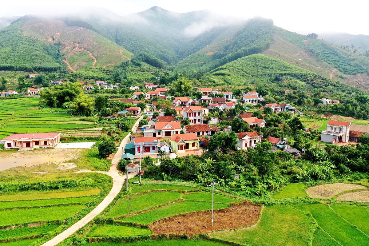 Bộ mặt nông thôn mới vùng cao Sơn Động hôm nay đã có nhiều khởi sắc.