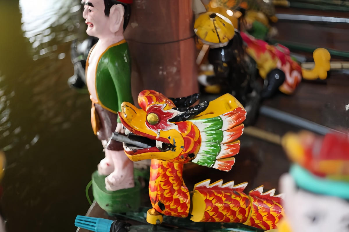 Rối hình các con vật cũng được thiết kế rất tỉ mỉ từ hình dáng cho đến màu sắc.