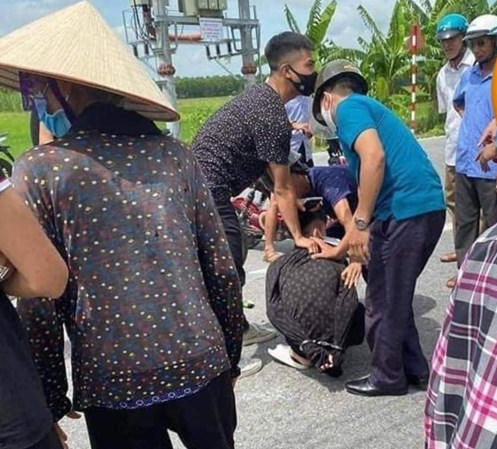 Nghi phạm đã bị bắt ngay sau khi ra tay đoạt mạng nam sinh 16 tuổi. Ảnh: Dân Trí.