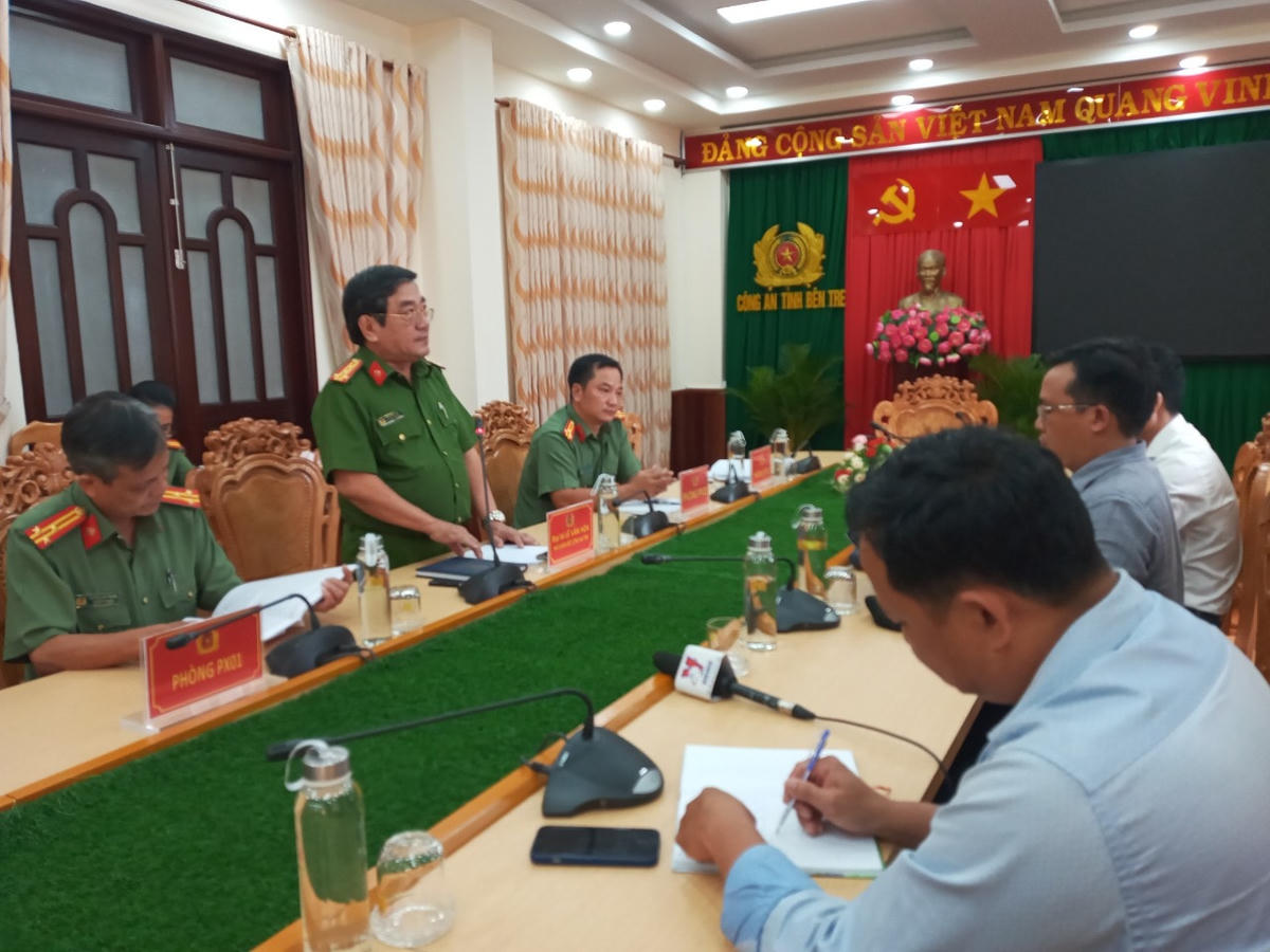 Công an Bến Tre thông tin về clip công an xã đánh dân