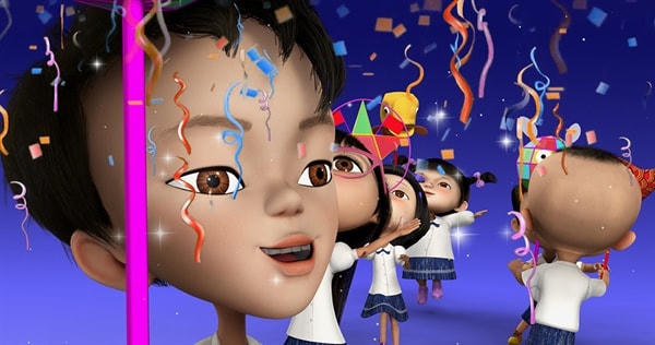 Cảnh trong phim hoạt hình "Cây ước vọng"
