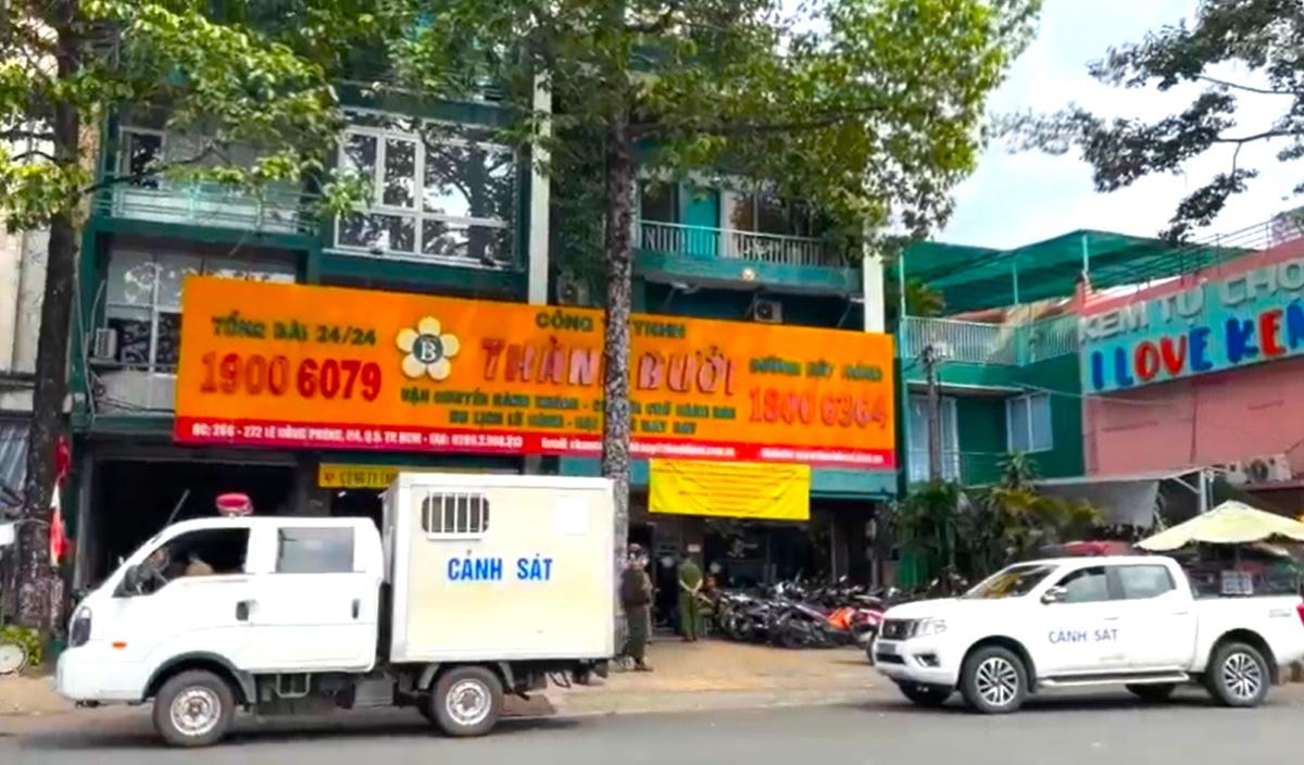Công an tỉnh Đồng Nai phối hợp với Công an TP HCM tiếp tục đến khám xét trụ sở công ty này trên đường Lê Hồng Phong (phường 4, quận 5, TP HCM) vào ngày 10/11.