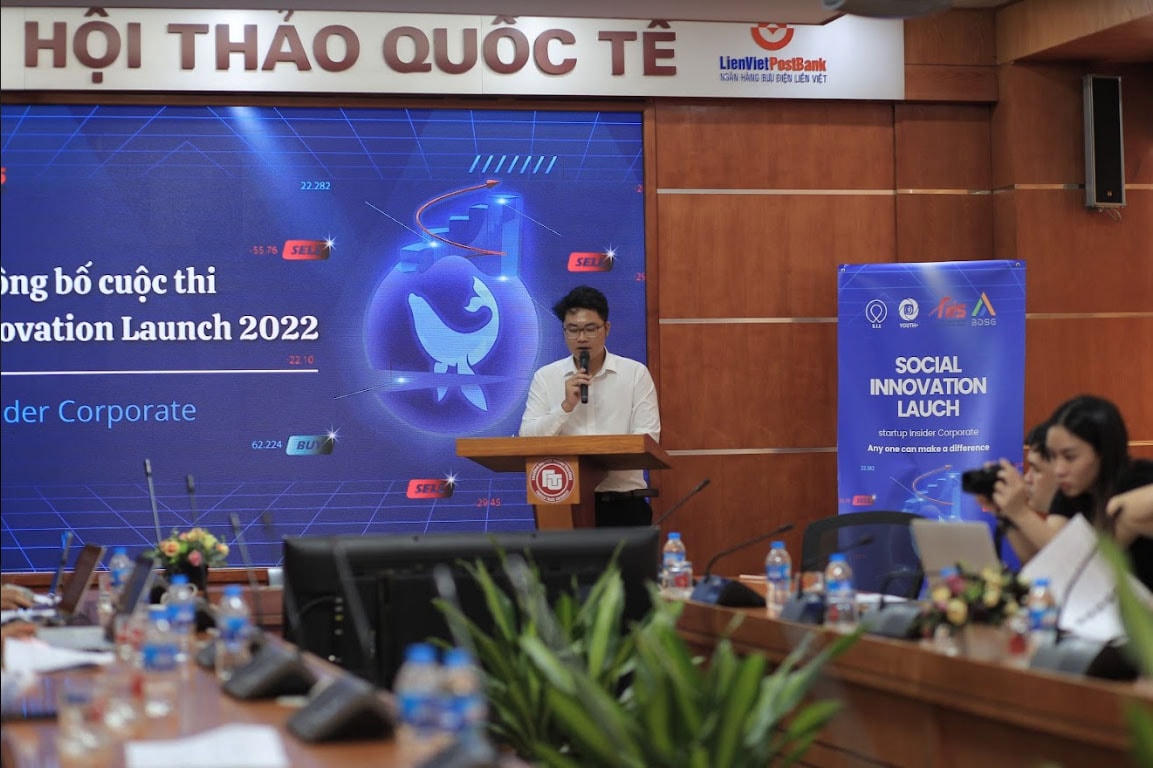 Ban tổ chức công bố cuộc thi Social Innovation Launch 2022.