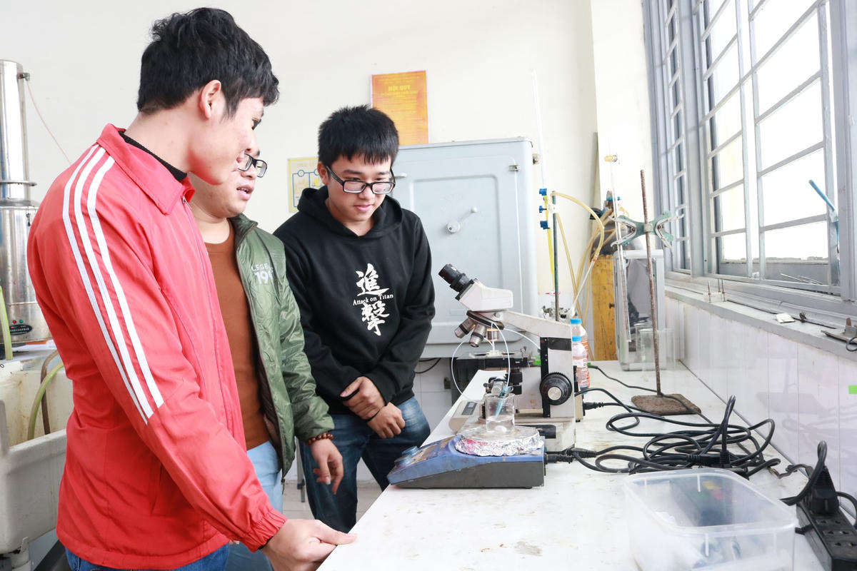 Sinh viên Đại học Bách Khoa Hà Nội.