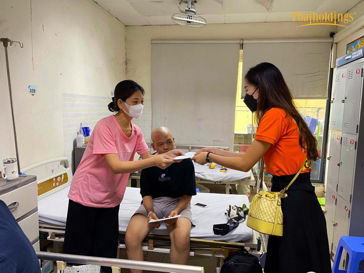 Thaiholdings đồng hành cùng các bệnh nhi có hoàn cảnh khó khăn