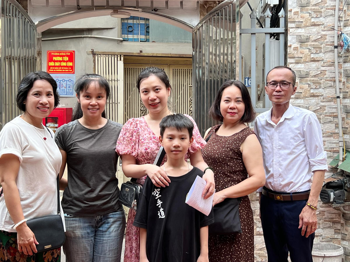 Gia đình là cái nôi rèn giũa đạo đức cho bé từ nhỏ.