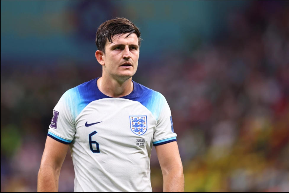 Cầu thủ Harry Maguire đã tỏa sáng cùng đội tuyển Anh trong suốt World Cup. Ảnh: Getty.