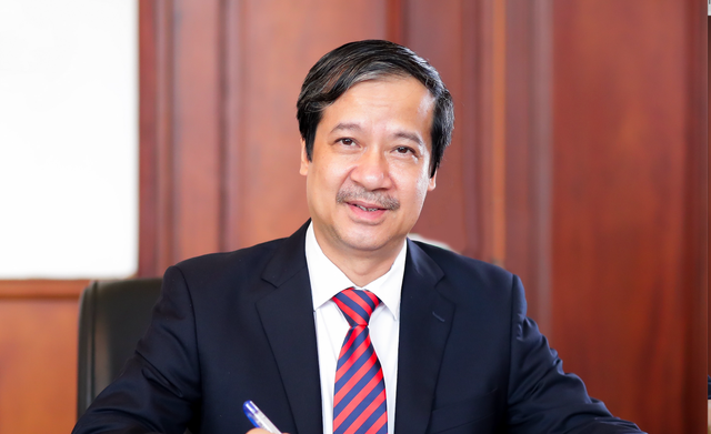 Bộ trưởng Bộ GDĐT Nguyễn Kim Sơn.