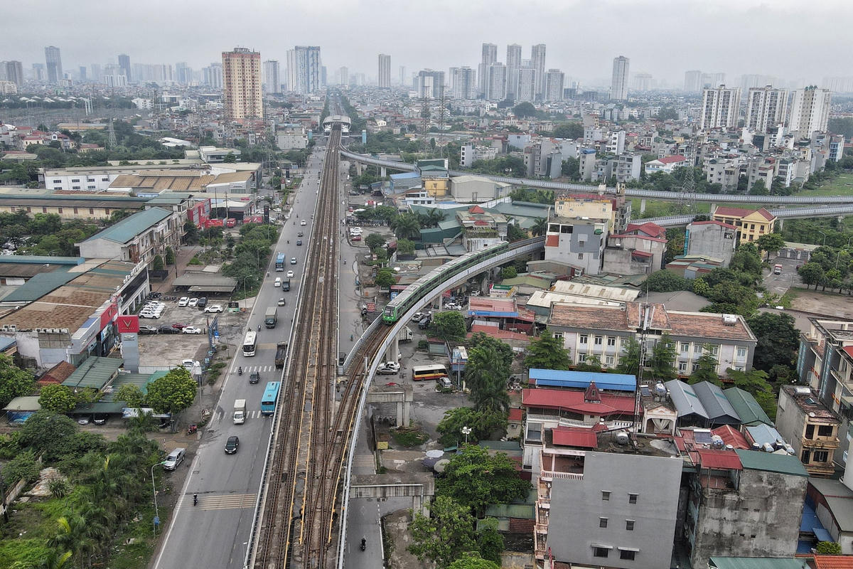 Đường sắt Cát Linh - Hà Đông.