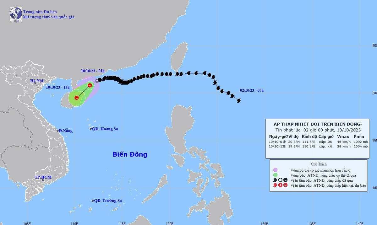 Bão số 4 đã suy yếu thành áp thấp nhiệt đới và tiếp tục suy yếu thêm.