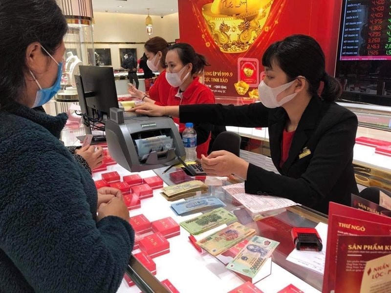 Sáng nay giá vàng giảm