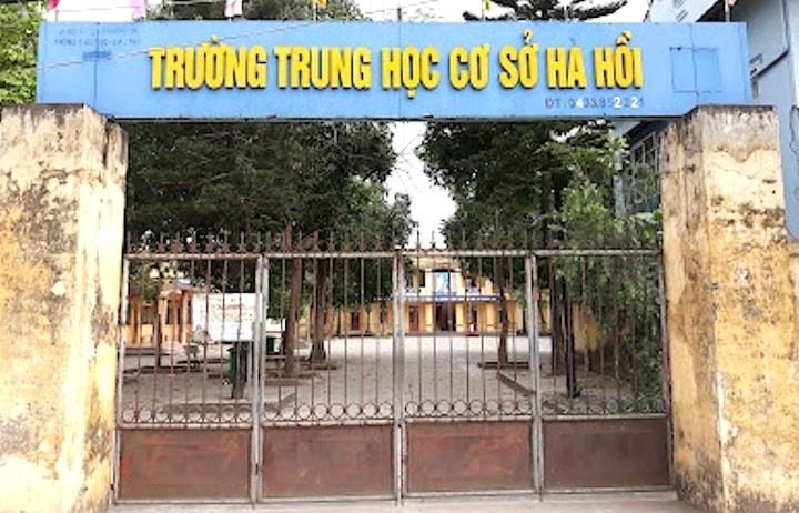 Trường THCS Hà Hồi (huyện Thường Tín).