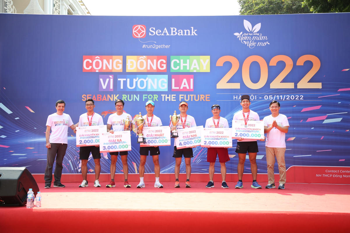 'SeABank Run for The Future - Cộng đồng chạy vì tương lai 2022' thu hút hơn 5.200 người tham gia