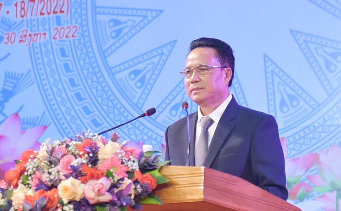 Ông Kong Kẹo Xay Sông Kham - Bí thư, Tỉnh trưởng tỉnh Bolikhămxay.