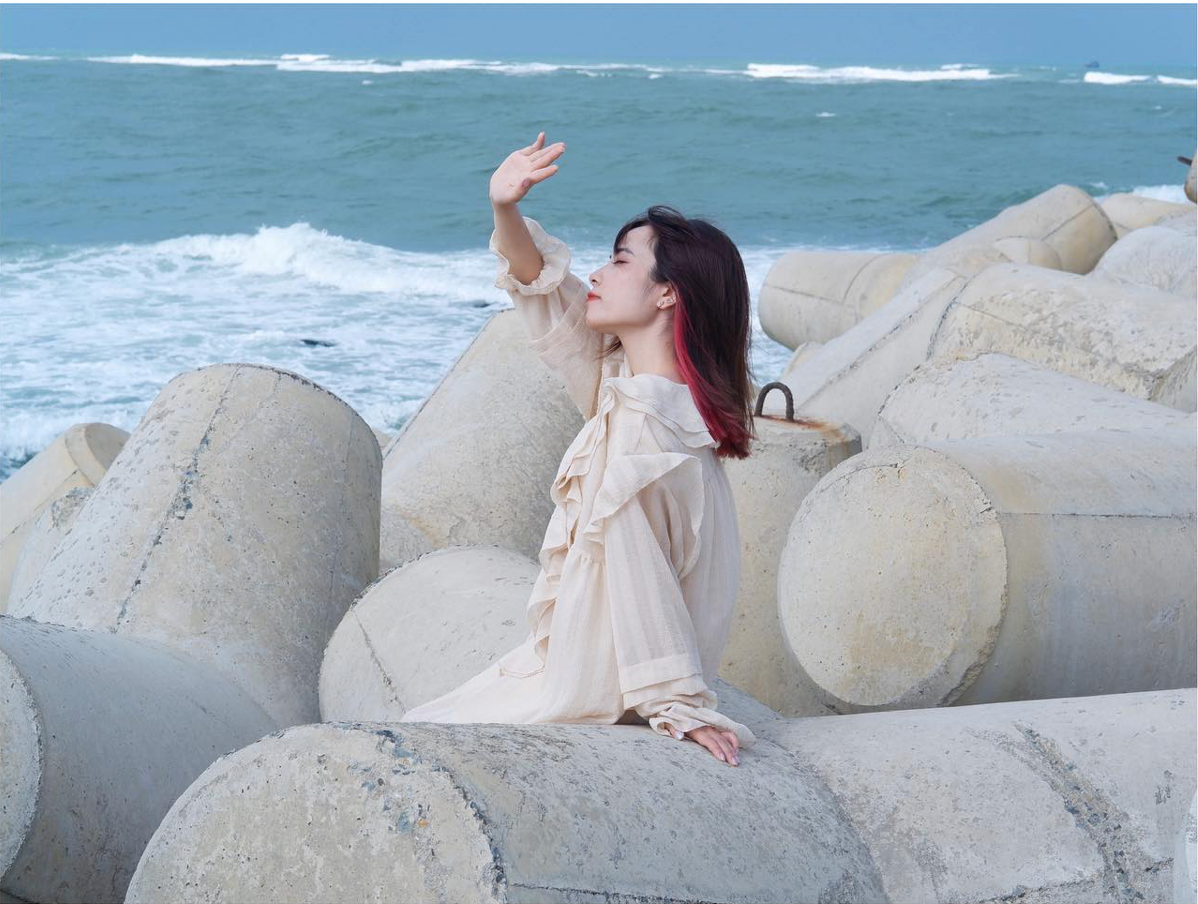 Một bãi biển tại Phú Yên. Ảnh: H.C.