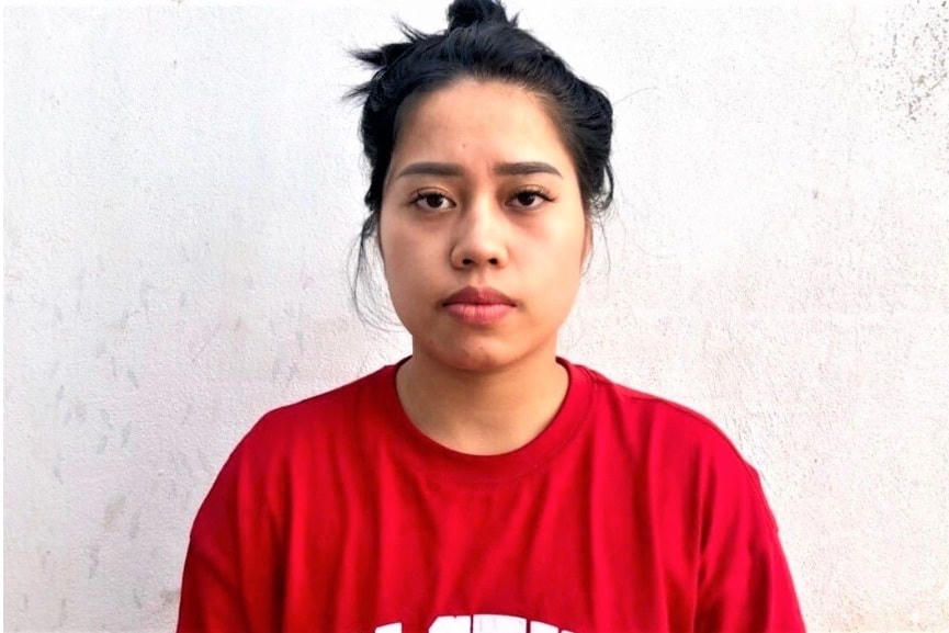 Đinh Thị Huế. Ảnh: Công an Ninh Bình.