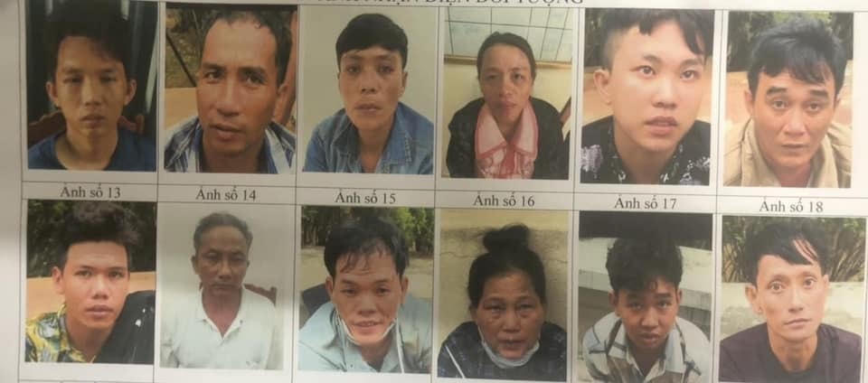 24 người trong băng cướp bị bắt giữ.