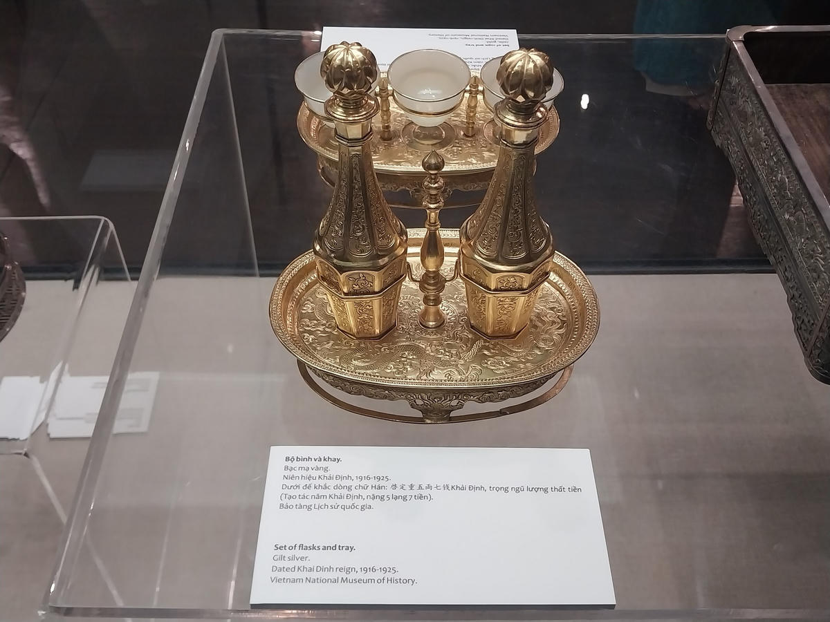 Ông Hoàng Việt Trung, Giám đốc Trung tâm Bảo tồn Di tích Cố đô Huế cho biết, vào ngày 17/8/1923, trong chỉ dụ cho phép thành lập Musée Khải Định, vua Khải Định đã viết: "Đất nước của trẫm đã nhận được từ các thế hệ đi trước những mẫu vật tuyệt đẹp của nghệ thuật cổ xưa, các mẫu vật này cần được bảo tồn cho việc hình thành và gìn giữ khiếu thẩm mỹ và tinh thần nghệ thuật cho các thế hệ mai sau".