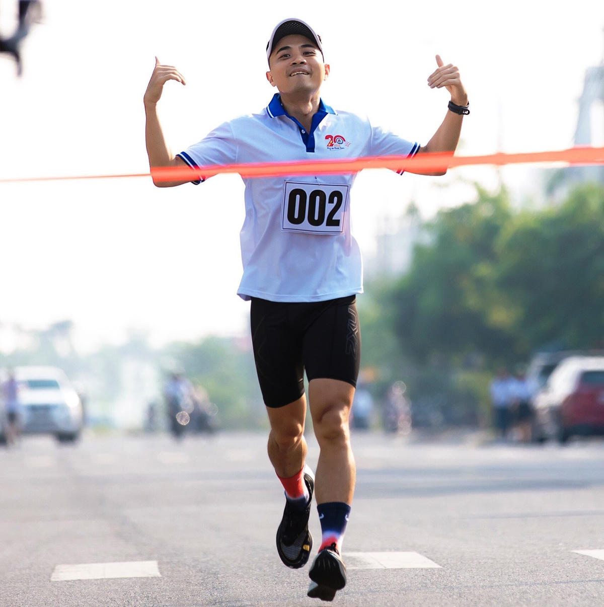 VĐV Võ Ngọc Thạch đạt giải nhất cuộc thi.