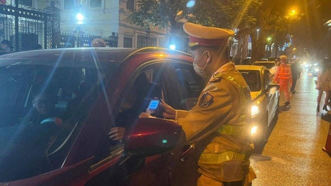 Hàng nghìn lái xe vi phạm nồng độ cồn bị xử lý dịp Tết Nguyên đán
