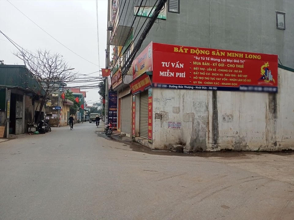 Giá đất ở Hoài Đức (Hà Nội) tăng mạnh.  