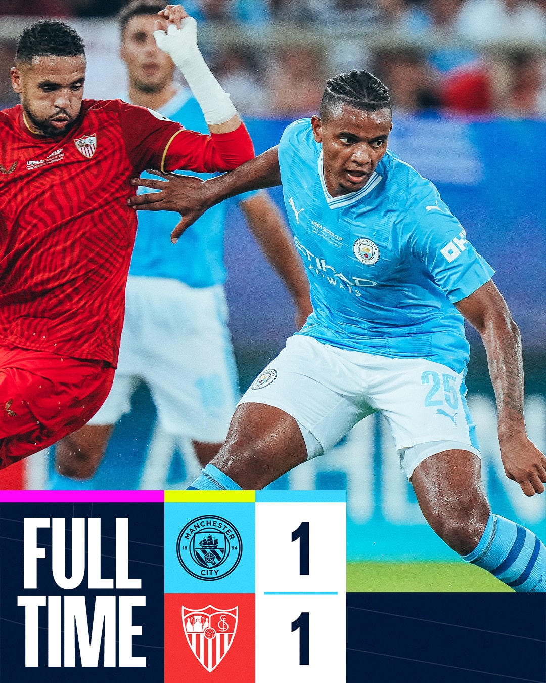 90 phút chính thức khép lại với tỷ số hòa 1-1. Hai đội buộc phải phân định thắng thua trên chấm penalty.