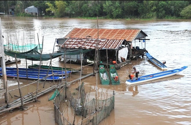 Nước lũ lên cao, nguy cơ cao xảy ra ngập lụt ở các vùng trũng thấp, vùng ven sông.